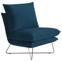 Livetastic Sessel, Blau, Textil, Uni, 72x84x90 cm, Made in EU, Fußauswahl, Stoffauswahl, Wohnzimmer, Sessel, Polstersessel