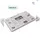 Blanc HYGIENIC Einschlagpapier aus Pergament-Ersatzpapier im Newspaper-Design 1/4 Bogen 50 x 37,5 cm Weiß