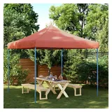 vidaXL Partyzelt Faltbar Pop-Up Terrakottarot 292x292x315 cm
