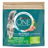 Purina One Indoor Cat Adult Futter mit Truthahn für Katzen 1,5 kg