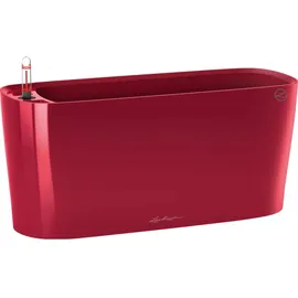 LECHUZA Delta 20 Komplettset 40 x 15 x 18 cm rot hochglanz