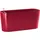 LECHUZA Delta 20 Komplettset 40 x 15 x 18 cm rot hochglanz