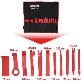KS Tools Kunststoffkeil-Satz 11-tlg (911.8205)