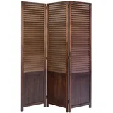 Homestyle4u Paravent Braun 120x170 | Gr.: onesize