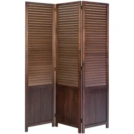 Homestyle4u Paravent Braun 120x170 | Gr.: onesize