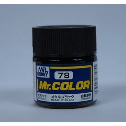 78 Metal Black-Metall Schwarz (10 ml) Metallic