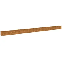vidaXL Hochbeet 770 x 50 x 36 cm Cortenstahl