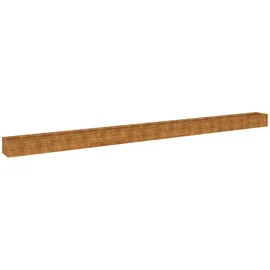 vidaXL Hochbeet 770 x 50 x 36 cm Cortenstahl