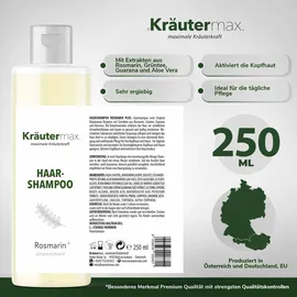 kräutermax – naturheilmittel seit 1890 Kräutermax Rosmarin Shampoo 250 ml