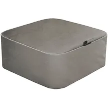 KLEINE WOLKE Aufbewahrungsbox Covella 15,2 x 15,2 cm 1-tlg. grau