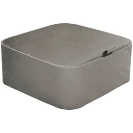 KLEINE WOLKE Aufbewahrungsbox Covella 15,2 x 15,2 cm 1-tlg. grau