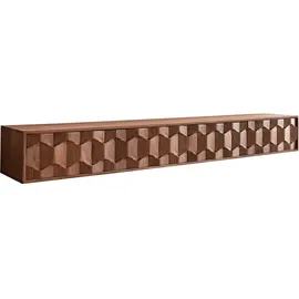 DeLife Lowboard Fevo 200 cm Akazie Braun 4 Türen schwebend, Fernsehtische