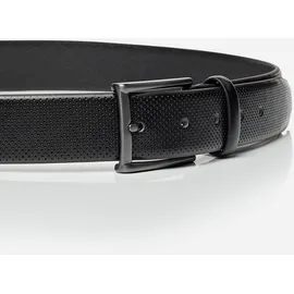 Monti Herrengürtel Leder schwarz 120