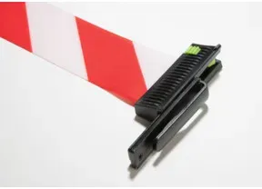 RS-GUIDESYSTEMS Wandclip Kunststoff, schwarz