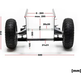 Wiltec Plattenroller 275 kg
