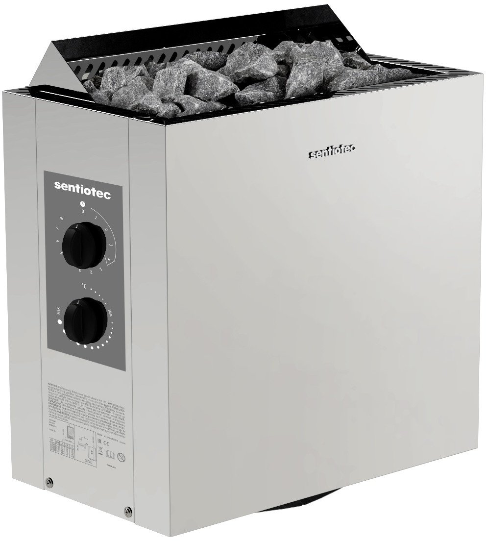 Sentiotec elektrischer Saunaofen Viking | 4,5 - 9 kW