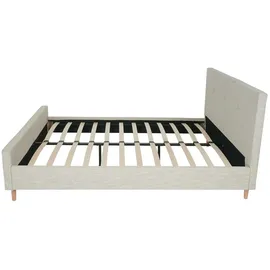 Mendler HWC-J98 160 x 200 cm Creme-Beige