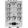 Omnitronic GNOME-202 Mini-Mixer silber