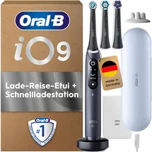 Oral-B iO Series 9 Plus Edition Black Onyx + Aufsteckbürsten 3 St.