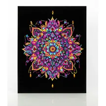 Diamond Dotz Diamond Painting Neon Mandala Bastelset