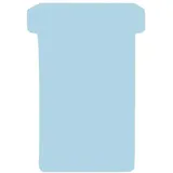 Franken TK218 Größe 2 T-Steckkarten blau, 100 St.