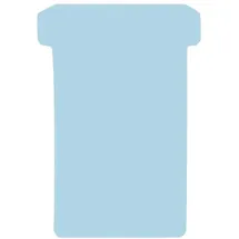Franken TK218 Größe 2 T-Steckkarten blau, 100 St.