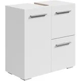 Badplaats Waschbeckenunterschrank Mars Weiß - 60 x 30 x 60 cm