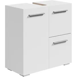 Badplaats Waschbeckenunterschrank Mars Weiß - 60 x 30 x 60 cm