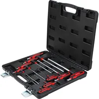KS Tools T-Griff-Innensechskant-Kugelkopf-Schlüssel-Satz 151.8150 9-tlg.