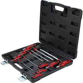 KS Tools T-Griff-Innensechskant-Kugelkopf-Schlüssel-Satz 151.8150 9-tlg.