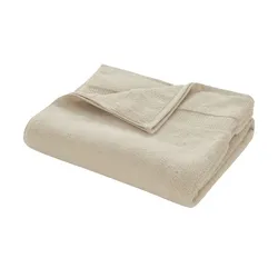 Como Green Duschtuch  Kuschel Wuschel , beige , Maße (cm): B: 70