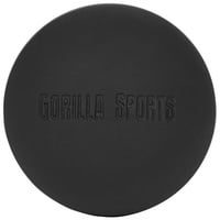 Gorilla Sports Faszienball, ø 6 cm schwarz EINHEITSGRÖSSE