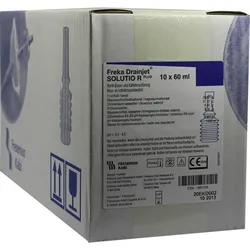 FREKA DRAINJET Solutio R Plus Flasche 10X60 ml Flaschen