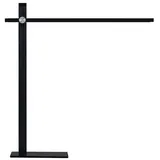LUCANDE LED Tischlampe Wasko, dimmbar Modern in Schwarz Metall, (1 flammig,) / Tischleuchte Schreibtischlampe Nachttischlampe Arbeitszimmerleuchte