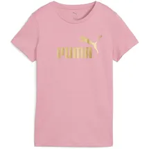 Puma ESS Metallic No. 1 Logo Tee pink XS