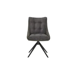 MCA Furniture uno Esszimmerstuhl drehbar , grau , Maße (cm): B: H: T: 64.0