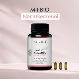Sovita Nachtkerzenöl Kapseln 180 St.