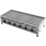 ChattenGlut, Gasgrill, Gasbräter 6-flammig mit Einzelne Edelstahlstäbe als Rost (27 kW)