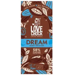 Lovechock Tafel Dream Schokolade mit Kokosnuss bio