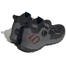 Five Ten Trailcross Pro Clip-In Mountainbiking-Schuh Grey Five / Core Black / Red 44 2/3