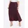 sheego Faltenrock Damen Rot 44