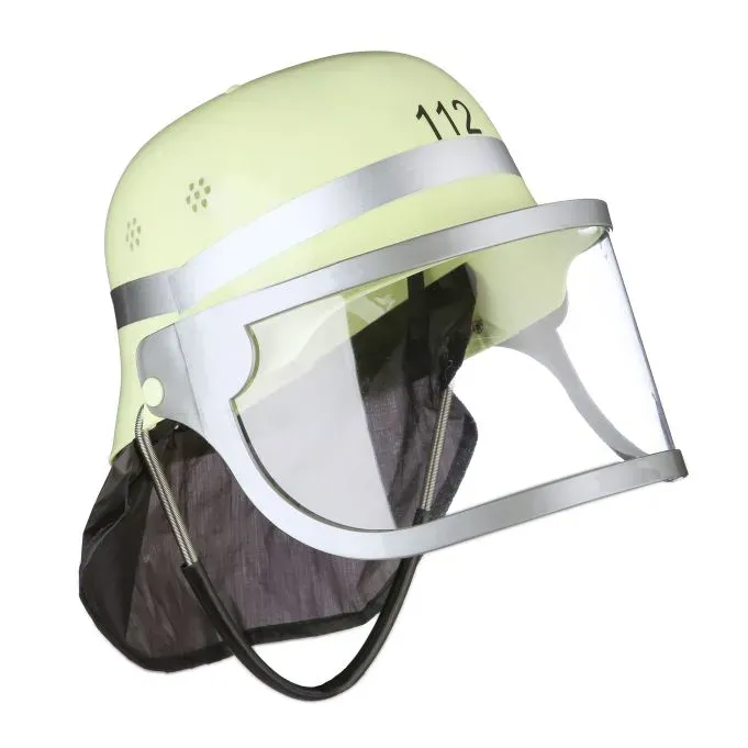 Relaxdays 2er Set Feuerwehrhelm 