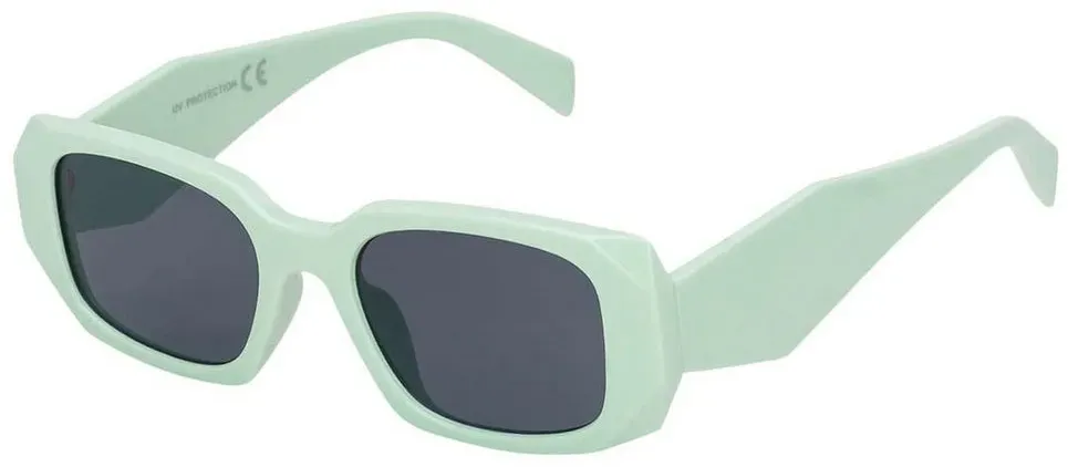 BEZLIT Eyewear Retrosonnenbrille Rundglas Designer Damen Sonnenbrille (1-St) mit schwarz und Braunen Linsen grün