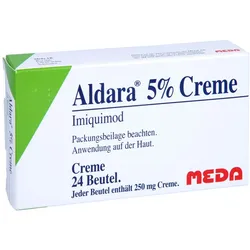 Aldara 5% Creme Sachets 24 St