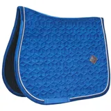 Kentucky Samt Satteldecke Basic Jumping  –  blau