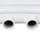 vidaXL Badheizkörper gebogen 480 x 480 mm weiß
