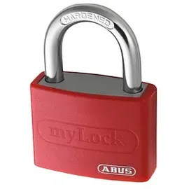 ABUS Vorhängeschloss myLock T65AL/40 rot
