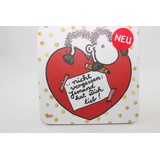 Sheepworld - 45471 - Untersetzer, Schaf, ... nicht vergessen: Jemand hat Dich lieb!, Kork, 9,5cm x 9,5cm