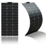 100W Flexible Solar Panel Monokristallines Solarmodul Solarpanels sind geeignet ​für utdoor Ladegerät,Wohnmobil Boot