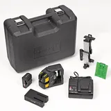 Stabila Kreuzlinien-Lot-Laser LAX 500 G 12V 7-teilig mit Akku Ladegerät